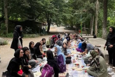 اردوی تفریحی ورزشی جنگل نوردی شمال در شهر آمل در حال برگزاری می باشد