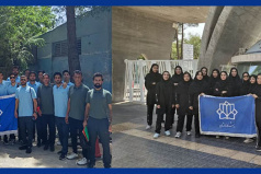 کست مقام های متعدد در اعزام تیم دانشجویان به مسابقات همگانی استان اصفهان