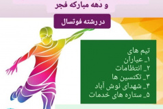 اخبار مسابقات فوتسال کارکنان آقا