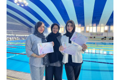کسب سه سهمیه هفدهمین المپیاد ورزشی توسط شناگران دختر دانشگاه کاشان
