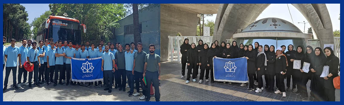 کست مقام های متعدد در اعزام تیم دانشجویان به مسابقات همگانی استان اصفهان