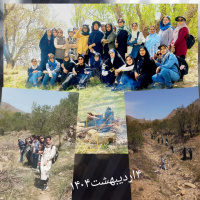 اردوی تفریحی ورزشی دختران دانشگاه در مکان روستای رهق برگزار گردید